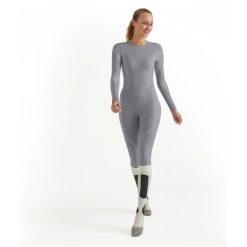 Damskie legginsy Falke Wool-Tech. Szare legginsy Falke, bez wzorów. Za 431.00 zł.