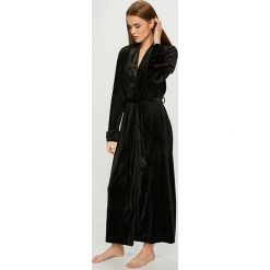 Lauren Ralph Lauren - Szlafrok. Czarne szlafroki damskie Lauren Ralph Lauren, z dzianiny. W wyprzedaży za 369.90 zł.