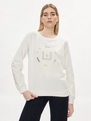 Liu Jo Bluza TA4225 FS090 Écru Regular Fit. Bluzy Liu Jo, l, bez wzorów, z bawełny, bez kaptura. Za 299.99 zł.