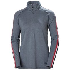 Bluza damska z zamkiem 1/2 Helly Hansen edge. Niebieskie bluzy bez kaptura Helly Hansen, s, bez wzorów, bez kaptura. W wyprzedaży za 202.50 zł.