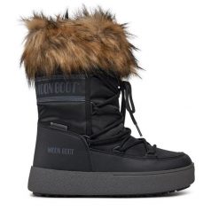 Śniegowce Moon Boot. Czarne śniegowce Moon Boot, bez wzorów, bez zapięcia. Za 1,139.00 zł.