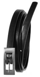 Pasek damski Cavaldi BB-CV-11A BLACK 105 czarny. Czarne paski 4U Cavaldi, bez wzorów, ze skóry ekologicznej, eleganckie. Za 19.99 zł.