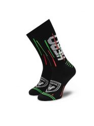 Rossignol Skarpety narciarskie Hero RLLMX01 Czarny. Czarne skarpetki sportowe Rossignol, bez wzorów, z materiału, narciarskie. Za 199.99 zł.
