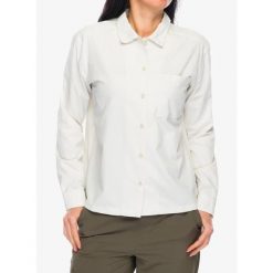 Koszula przeciw komarom damska Royal Robbins Expedition III L/S. Brązowe koszule ROYAL ROBBINS, l, bez wzorów, casualowe, bez kołnierzyka, bez ramiączek. Za 344.99 zł.