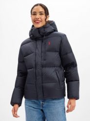 Polo Ralph Lauren kurtka puchowa Kobiety Sztuczne włókno niebieski, XL. Niebieskie kurtki Polo Ralph Lauren, xl, bez wzorów, z puchu. Za 2,699.95 zł.
