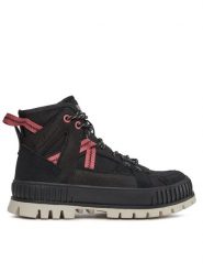 Palladium Trapery Pallashock Outcity 98877-008-M Czarny. Czarne traperki Palladium, bez wzorów, ze skóry, bez obcasa, bez zapięcia. Za 549.00 zł.