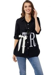 WITT WEIDEN Bluzka w kolorze czarnym rozmiar: 52. Czarne bluzki WITT WEIDEN, bez wzorów, bez kołnierzyka, bez ramiączek. Za 43.99 zł.