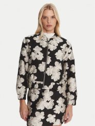 French Connection Kurtka bomber 75ZAF Czarny Boxy Fit. Czarne kurtki French Connection, bez wzorów, z syntetyku, bez kaptura. Za 599.99 zł.
