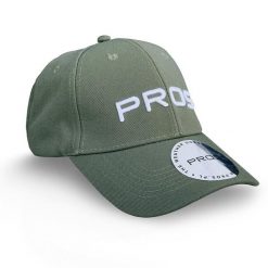 Czapka z daszkiem PROS. Zielone czapki z daszkiem PROS, bez wzorów, sportowe. Za 119.00 zł.