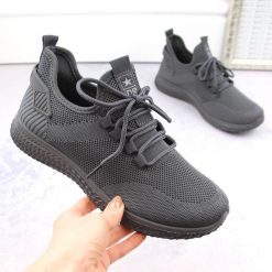 Buty sportowe siatkowe lekkie szare News 3634. Szare buty sportowe lifestyle NEWS, bez wzorów, z gumy, bez zapięcia. Za 45.00 zł.