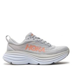 Buty do biegania Hoka. Szare buty do biegania HOKA, bez wzorów, bez zapięcia, do biegania. Za 699.99 zł.