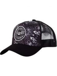 Czapka z daszkiem Von Dutch Trucker Snapback - Bandana Black. Czarne czapki z daszkiem Von Dutch, bez wzorów, z bawełny. Za 170.90 zł.