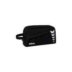 Torba na toaletę Erima SIX WINGS. Czarne torby sportowe Erima, bez wzorów, małe. Za 39.99 zł.
