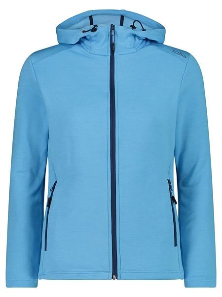 CMP Kurtka polarowa w kolorze błękitnym rozmiar: 38. Niebieskie kurtki CMP, bez wzorów, z materiału, bez kaptura. Za 152.98 zł.