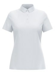 Odlo Funkcyjna koszulka polo "Cardada" w kolorze białym rozmiar: M. Białe t-shirty sportowe ODLO, m, bez wzorów, z materiału, bez ramiączek, outdoorowe. Za 158.47 zł.