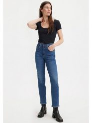 Levi´s Dżinsy "724" - Regular fit - w kolorze niebieskim rozmiar: W31/L32. Niebieskie jeansy l, z aplikacjami, klasyczne, z podwyższonym stanem. Za 223.99 zł.