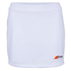 Damski skort Grays Hockey Apex. Białe szorty GRAYS, bez wzorów. Za 233.00 zł.