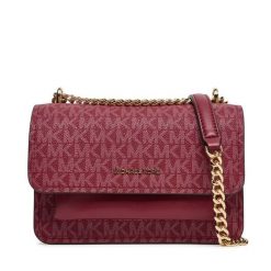 Torebka MICHAEL Michael Kors. Czerwone kopertówki MICHAEL Michael Kors, bez wzorów, wizytowe, bez dodatków. Za 699.99 zł.