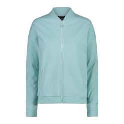 Bluza damska turystyczna CMP 32D8486. Niebieskie bluzy CMP, l, bez wzorów, sportowe, bez ramiączek, bez kaptura. W wyprzedaży za 188.99 zł.