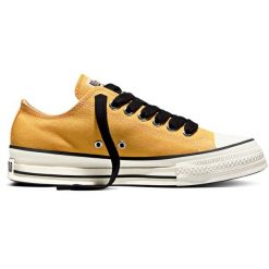 Buty sportowe Converse Chuck Taylor Throwback. Żółte buty treningowe Converse, bez wzorów, z materiału, bez zapięcia. Za 590.00 zł.
