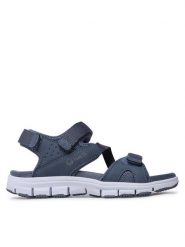 Halti Sandały Resa W Outdoor Sandal Niebieski. Niebieskie sandały Halti, bez wzorów, z materiału, bez obcasa, na płaskiej podeszwie, bez zapięcia. Za 249.99 zł.