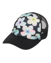 Czapka Trucker dla Kobiety BEAUTIFUL MORNING Czarny. Czarne czapki z daszkiem Roxy, bez wzorów, z materiału. Za 83.99 zł.
