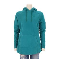 Second life - Damska bluza z kapturem TNF - Stan bardzo dobry. Niebieskie bluzy The North Face, bez wzorów, bez ramiączek, z kapturem. Za 127.76 zł.