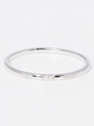 DIAMOND & CO Złoty pierścionek "Pour Toujours" z diamentami rozmiar: 56. Szare pierścionki Diamond & Co, z diamentem, złote. Za 658.88 zł.
