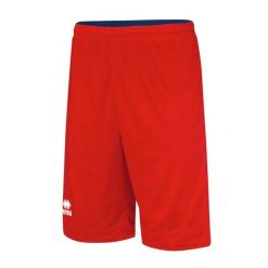 Errea Spodenki Chicago Double Szorty Ad Dorośli. Czerwone szorty sportowe ERREA, bez wzorów, z materiału, z standardowym stanem, na fitness i siłownię. Za 169.90 zł.