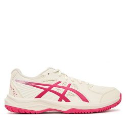 Buty do tenisa Asics. Szare buty treningowe ASICS, bez wzorów, bez zapięcia, tenisowe. Za 249.99 zł.