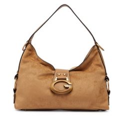 Torebka Guess. Brązowe torebki klasyczne Guess, z aplikacjami, klasyczne, bez dodatków. Za 674.99 zł.