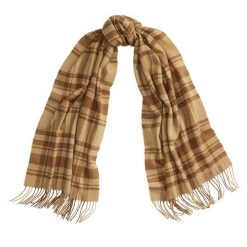 Szalik LAUREN RALPH LAUREN. Brązowe szaliki i kominy Lauren Ralph Lauren, bez wzorów. Za 949.99 zł.
