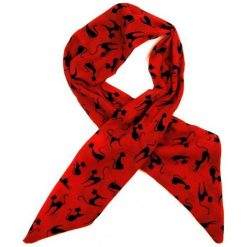 Alber Zoran Chusta Damska Czerwony Meow. Chusty marki Alber Zoran. W wyprzedaży za 109.00 zł.