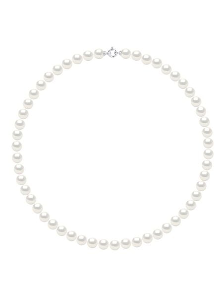 Pearl Addict Naszyjnik z perłami w kolorze białym - dł. 50 cm rozmiar: onesize. Białe naszyjniki Pearl Addict, z materiału, z perłą, złote. Za 1,644.99 zł.