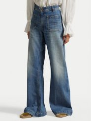 Polo Ralph Lauren Jeansy 211A96155001 Niebieski Regular Fit. Niebieskie jeansy Polo Ralph Lauren, bez wzorów, z bawełny. Za 989.99 zł.