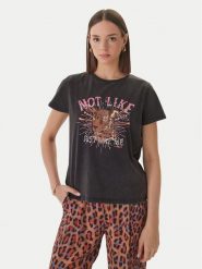 LOLA CASADEMUNT T-Shirt MS2615050 Czarny Regular Fit. Czarne t-shirty LOLA CASADEMUNT, xs, bez wzorów, z bawełny, bez kołnierzyka, bez ramiączek. Za 294.99 zł.