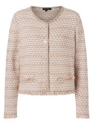 More & More Kardigan w kolorze karmelowo-białym rozmiar: 44. Brązowe swetry More & More, bez wzorów, bez ramiączek. Za 122.67 zł.