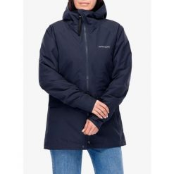 Kurtka przeciwdeszczowa damska Didriksons Gila Parka. Niebieskie kurtki Didriksons, bez wzorów, bez kaptura. Za 797.49 zł.