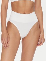 LAUREN RALPH LAUREN Figi klasyczne z wysokim stanem 4L0020 Écru. Figi Lauren Ralph Lauren, bez wzorów, z syntetyku, z podwyższonym stanem. Za 119.99 zł.