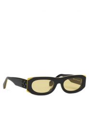 Off-White Okulary przeciwsłoneczne OERI13O Czarny. Czarne okulary przeciwsłoneczne OFF-WHITE, bez wzorów, plastikowe. Za 1,899.00 zł.