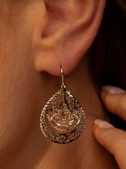 OR ÉCLAT Złote kolczyki "Orientale" rozmiar: onesize. Żółte kolczyki Or Éclat, złote. Za 1,087.99 zł.