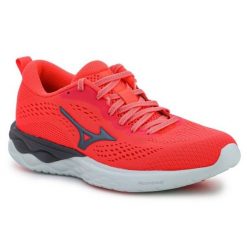 Buty Mizuno Wave Revolt 2 J1GD218149 czerwone. Czerwone buty do biegania bez wzorów, z materiału, bez zapięcia, do biegania, mizuno wave. Za 640.44 zł.