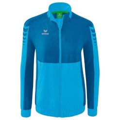 Damska marynarka do prezentacji Erima Six Wings. Fioletowe marynarki i żakiety Erima, s, bez wzorów, eleganckie, bez ramiączek. W wyprzedaży za 190.00 zł.