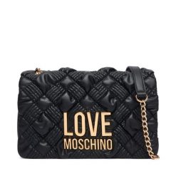 Torebka LOVE MOSCHINO. Czarne torebki klasyczne Love Moschino, bez wzorów, klasyczne, bez dodatków. Za 1,099.00 zł.