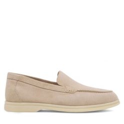 Mokasyny Gino Rossi. Brązowe mokasyny Gino Rossi, bez wzorów. Za 279.99 zł.