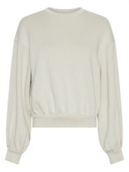 MOSS COPENHAGEN Bluza "Brionna" w kolorze kremowym rozmiar: XS/S. Brązowe bluzy Moss Copenhagen, s, bez wzorów, bez ramiączek, bez kaptura. Za 170.47 zł.