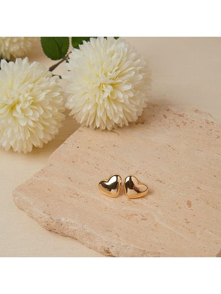 Heliophilia Pozłacane kolczyki-wkrętki rozmiar: onesize. Żółte kolczyki Heliophilia, metalowe. Za 26.99 zł.