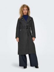 ONLY Płaszcz przejściowy w kolorze antracytowym rozmiar: XL. Czarne płaszcze ONLY, xl, bez wzorów, z tkaniny, bez kaptura. Za 140.86 zł.
