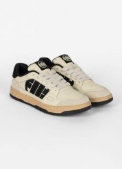 Buty Sportowe Pitbull ELKWOOD Wygodne Sneakersy na co dzień Streetwear. Czarne buty treningowe PITBULL, bez wzorów, z gumy, przed kostkę, bez zapięcia. Za 369.99 zł.