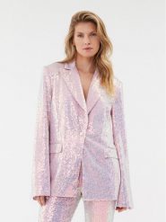 ROTATE Marynarka Sequin 1113712208 Różowy Oversize. Czerwone marynarki i żakiety ROTATE, bez wzorów, z syntetyku, bez ramiączek. Za 2,199.00 zł.